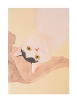 Записная книжка А6+ 18л нелин. "Котик по кличке Миндаль (1)" скоба