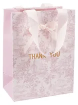 Пакет А5 18*23*10 "THANK YOU" жен., тиснение фольгой, бум.мат.ламинат