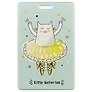 Чехол для карточек Kitty ballerina мятный (ДК2017-129)