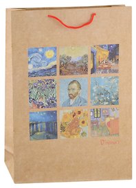 Пакет А3 45*32*10 "Винсент Ван Гог. Картины" крафт, нейтр.