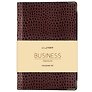 Ежедневник дат. 2027г. А6 176л "BUSINESS PREMIUM. Lizard" бордовый, иск.кожа, обл.поролон, мет.уголки, тонир.блок, зол.торец, 2 ляссе