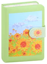 Записная книжка А6 96л "Pastel art" с магнитной застежкой