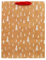 Пакет А3 46*33*10 "Новогодний привет" Новый год нейтр., бум.мат