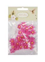 Цветы жасмина (B884) в пакете, 25 шт, ярко-розовый (11-08631-45)
