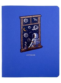Тетрадь общая «Total blue. Cosmic dreams», 48 листов в клетку, A5, в ассортименте - Listoff