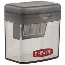 Точилка 2отв. пласт.контейнер, DERWENT
