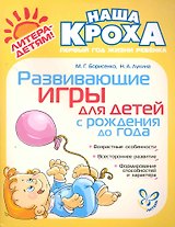 Развивающие игры для детей с рождения до года.