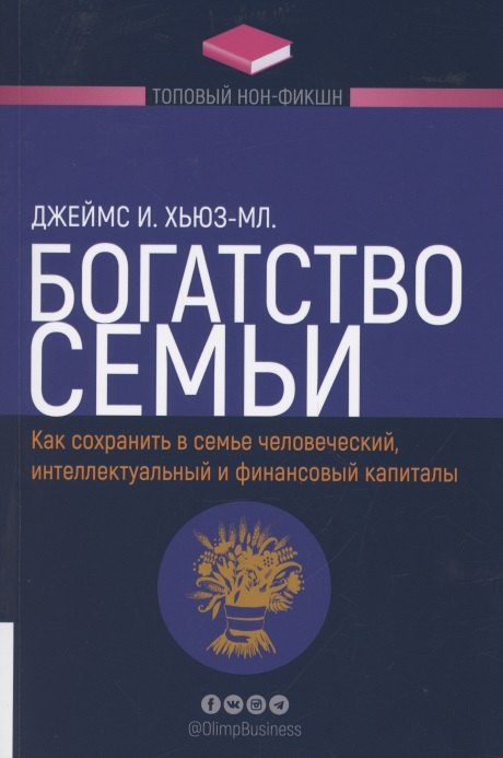 Богатство семьи. Как сохранить человеческий, интеллектуальный и финансовые капиталы
Богатство семьи. Как сохранить человеческий, интеллектуальный и финансовые капиталы