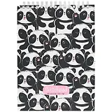 Скетчбук А4 80л "Панда" белый офсет, 100г/м2, тв.обложка, спираль