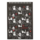 Скетчбук «Котики», 60 листов, А5