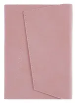 Ежедневник недат. А5 120л "Спилок делавэ" розовый, кожзам, тв. переплет, зеркало и пилка на оборотн.стороне магнит.клапана, петля для ручки, закругл.углы, офсет, ляссе, подар.карт.коробка с ПВХ-крышкой