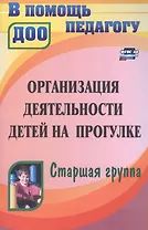 Организация деятельности детей на прогулке. Старшая группа