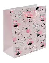 Пакет А5 23*18*10 "Super girl" дет., бум.мат.ламинат