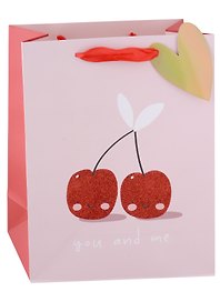 Пакет А4 32*26*12,5 "I love you" жен., бум.мат