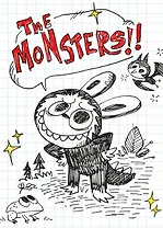 The Monsters. Тетрадь в клетку общая (Лабубу и лягушонок, А5, 48 л.)