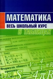 Математика. Весь школьный курс в таблицах. - 8-е изд.