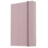 Записная книжка А7 80л лин. "Joy Book. Ежевичное суфле" иск.кожа, тонир.блок, скругл.углы, ляссе, резинка, карман на задн.форзаце