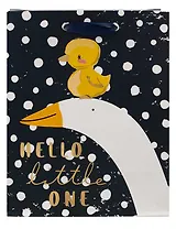 Пакет А5 23*18*10 "Hello little one" дет., бум.мат.ламинат