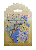 Набор декор. цветов бум. Мелодия души (1217006) (30шт.) (6х6см/4,5х4,5см/2,5х2,5см) (Арт Узор) (3+) (блистер)