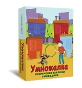 Умножалка. Приручение таблицы умножения (80 игр. Карт, 8 карт-подсказок, 2 фишки, 1 жетон)
