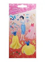 Наклейка декоративная лицензионная Дисней 1 Белоснежка с нарядами (95х186) (3+) (упаковка)