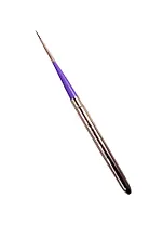 Кисть в футляре круглая, синтетика, имитация белки №1