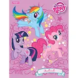 Дневник для мл.кл. 48л "My little pony" 7БЦ, глянцевая ламинация, Proff