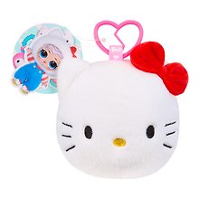 ЛОЛ СЮРПРАЙЗ Двусторонняя плюшевая игрушка с куклой Hello Kitty & Friends с аксессуарами L.O.L. SURPRISE! (70777)