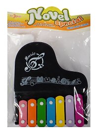 Игрушка музыкальная Металлофон Рояль (593660) (микс) (3+) (упаковка)