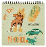 Блокнот для зарисовок 190*190мм 60л Полином SKETCHBOOK QUADRO на спирали