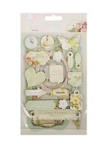 Чипборд Галантный век (CHV-02) (34эл. на клейкой основе на 3л.) (Рукоделие) (упаковка)