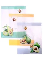 Обложки для тетрадей "Авокадо", 3 штуки