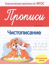 Прописи:чистописание:подготов.группа