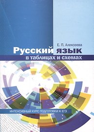 Русский язык в таблицах и схемах Интенсивный курс подг. к ЕГЭ Уч. пос. (12 изд) (м) Алексеева