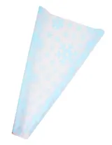 Пленка упаковочная 70*200см "Снежинки" голубой, инд.уп.