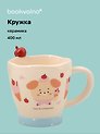 Кружка с яблоком Собачка (керамика) (400мл) (12-34466-RC-6248)