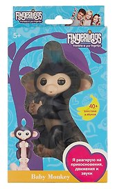 Интерактивная игрушка «Ручная обезьянка Финн», 12 см, Fingerlings