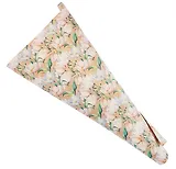 Бумага упаковочная 70*100см "Тюльпаны" крафт, инд.уп.