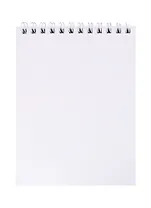 Блокнот "METALLIC", А6, 40 листов, клетка, белый