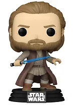 Фигурка Funko POP! Bobble Star Wars Obi-Wan Kenobi S2 Obi-Wan Kenobi (Battle Pose) (629) (Fun67584)