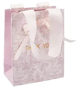 Пакет А6 11,5*14,5*6 "THANK YOU" жен., тиснение фольгой, бум.мат.ламинат