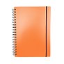 Записная книжка «Favorite Color. Neon Orange» А6, 80 листов в клетку, спираль, Listoff