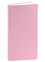 Записная книжка А6- 80л тчк. "Graсe. Розовый кварц" интегр.обл., иск.кожа, скругл.углы, ляссе