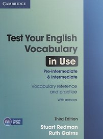 TestYour English Vocabulary in Use 3rd Edition Pre-intermediate Book with answers