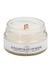 Свеча ароматическая Имбирный пряник (50мл) (AromaWax)