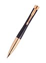Ручка шариковая Parker, Urban Twist Black GT, подарочная синяя
