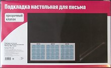 Подкладка для письма А2, черная, OfficeSpace