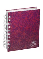 Записная книжка А6 180л кл. "Орнамент. Стиль Барокко" 7БЦ, евроспираль, мат.лам, выб.лак, Listoff