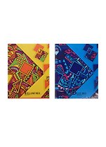 Тетрадь 160л кл. "Color Mix" на кольцах, смен.блок, выб.лак, ламинация, ассорти, БиДжи