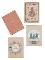 Коробка подарочная "Mix"11,5*9см, Новый год, ассорти, картон